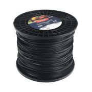 Леска Sawline D 3,0 мм L 400 м (квадрат, пилообразный профиль, черная)