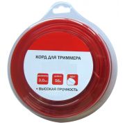 Леска для триммеров (3.0 мм, 15 м, сечение круг)