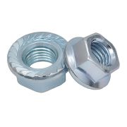 Гайка шестигранная с фланцем М10 DIN 6923 оцинк. (уп.18шт) Tech-Krep/Zitar 141610